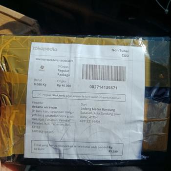 Product Review of Kunci Rahasia Sensor Sentuh Security Auto Lock Alarm Motor Anti Maling from Tokopedia customer review 0