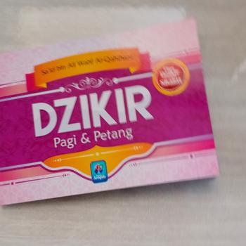 Product Review of Dzikir Pagi Petang Souvenir - Penerbit Pustaka Arafah from Tokopedia customer review 0