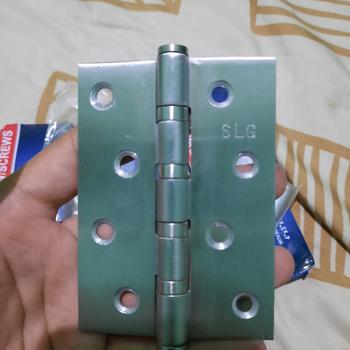 Product Review of Engsel Tebal SOLIGEN 4" Stainless ENGSEL JENDELA PINTU 4 INCH from Tokopedia customer review 0