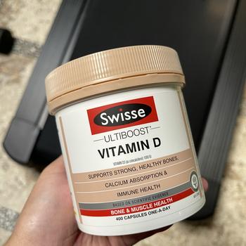 Product Review of Swisse Ultiboost Vitamin D isi 400 Capsules from Tokopedia customer review 0