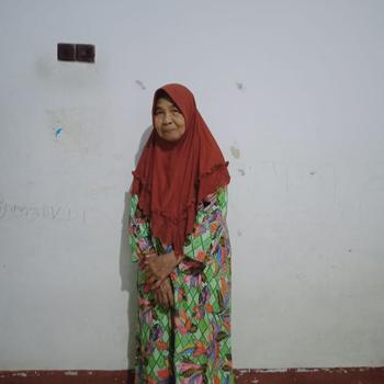 Product Review of Daster 19 pendek lengan 3/4 kencana ungu original lebel biru from Tokopedia customer review 0