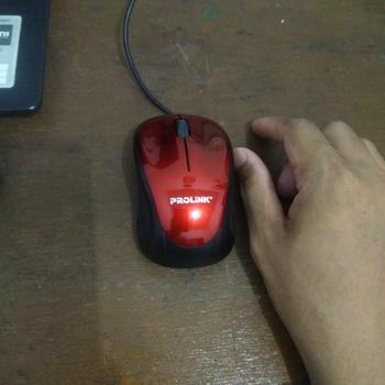 Product Review of Prolink Mouse Wired Cable l 3 buttons l USB Optical 1200DPI l PMO630U from Tokopedia customer review 1