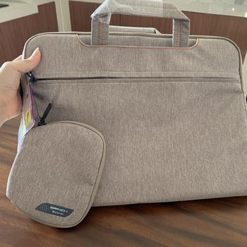 Product Review of Tas Laptop Jinjing BRINCH Oxford Laptop Sleeve Case free pouch Size 14 15 16 inch from Tokopedia customer review 1