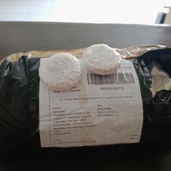 Product Review of [100 pcs] Ryer Hotel Soap 15g / sabun hotel bulat 15gr bungkus mutiara Sabun Mandi Kotoran from Tokopedia customer review 0