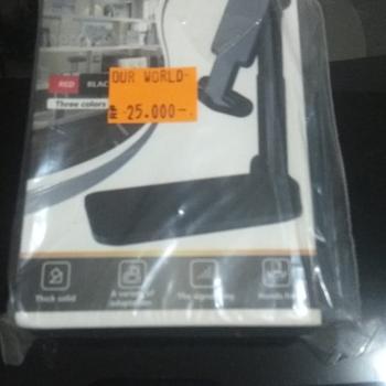 Product Review of Holder Hp Meja Dudukan Hp Meja Stand Hp Universal Stand Meja HD23 Lazypop Handphone PREMI from Tokopedia customer review 0