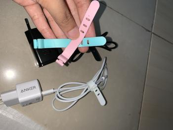 Product Review of Pengikat Kabel / Penggulung Cable / Binder Klip Cable / Cord Holder from Tokopedia customer review 0