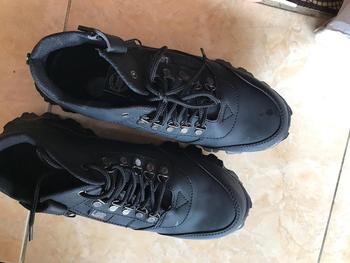 Product Review of Sepatu Safety Original Bahan Kulit Full Jahit Anti Slip Lavio E95 from Tokopedia customer review 0
