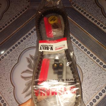 Product Review of vanbelt yamaha mio sporty/vbelt mio soul/vbelt fino karbu plus roller from Tokopedia customer review 0