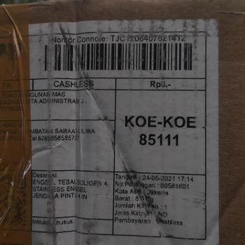 Product Review of Engsel Tebal SOLIGEN 4" Stainless ENGSEL JENDELA PINTU 4 INCH from Tokopedia customer review 1