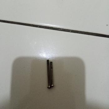 Product Review of ￼screw sekrup baut pickup gitar bass elektrik hitam chrome gold 2.5mm humbucker emg seymour duncan from Tokopedia customer review 1