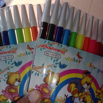 Product Review of Shining Spidol  Water Color Pen (108-S12) Mewarnai from Tokopedia customer review 0