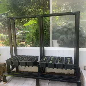 Rak pot bunga baja ringan susun 3 kokoh Ukuran 2M