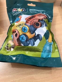 Product Review of TAIYO Mainan Anak DIY Dino Dinosaurus Rakit Edukasi Obeng Puzzle Dinosaur from Tokopedia customer review 0