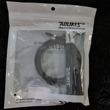 Product Review of 3201 AOLIKES SKIPPING ROPE TALI SKIPING CARDIO MUAY THAI LOMPAT TALI from Tokopedia customer review 0
