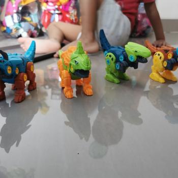 Product Review of TAIYO Mainan Anak DIY Dino Dinosaurus Rakit Edukasi Obeng Puzzle Dinosaur from Tokopedia customer review 0