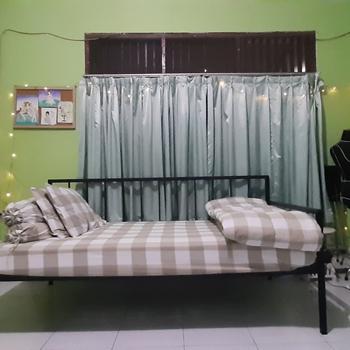 Product Review of Kasur Spring Bed Zinus Deluxe Mattress in a Box Tebal 15cm Furniture from Tokopedia customer review 0