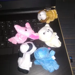 Boneka jari tangan hewan / finger puppet animal isi 5 pcs / mainan