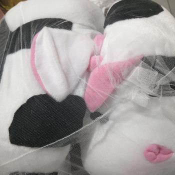 Product Review of SANDAL SEPATU KAMAR/INDOOR KARAKTER BONEKA SAPI COW HIPPO BULU HALUS from Tokopedia customer review 0
