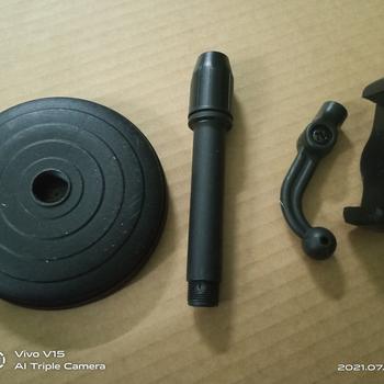 Product Review of STAND HP ADJUSTABLE UNIVERSAL / HOLDER MEJA / HOLDER STAND LIVE  / STAND HP ROTARI 360 STAND HP HD25 / STAND HD25 from Tokopedia customer review 2