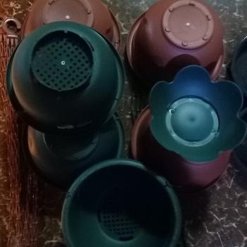 Product Review of Tatakan Alas Piring Pot Bunga Tanaman Plastik 15 cm Hitam Simba 5 from Tokopedia customer review 2