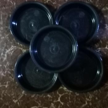Product Review of Tatakan Alas Piring Pot Bunga Tanaman Plastik 15 cm Hitam Simba 5 from Tokopedia customer review 0