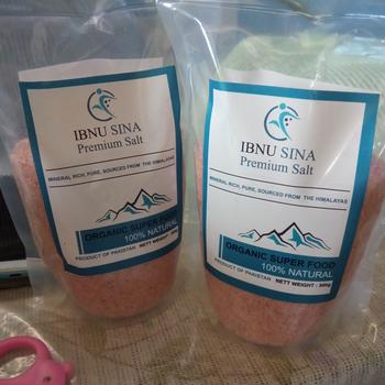 Product Review of (Asli)Garam Himalaya Ibnu Sina 1 kg Original Himalayan Pink Salt Pure Super Fine Natural Organic Premium Himalayan Salt 1kg from Tokopedia customer review 1