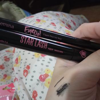 Product Review of Emina Star Lash Aqua Mascara 5 g - Lentik dan Natural Mudah Dibersihkan from Tokopedia customer review 1