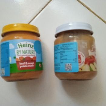 Product Review of Heinz Jar Baby Food  / Makanan Bayi Umur 6 bulan / Puree Baby from Tokopedia customer review 0