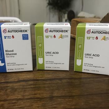 Product Review of STRIP AUTOCHECK Asam urat uric acid stik UA - isi 25 strips from Tokopedia customer review 0