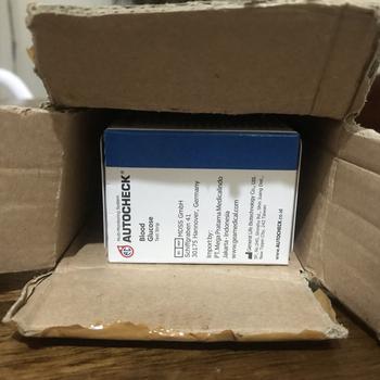 Product Review of STRIP AUTOCHECK Asam urat uric acid stik UA - isi 25 strips from Tokopedia customer review 2