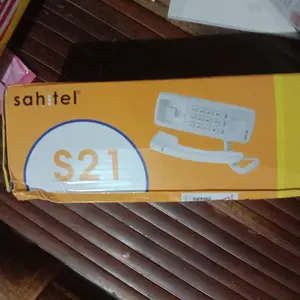 Pesawat Telepon / Telepon Rumah Sahitel S21 (Hitam) Kabel