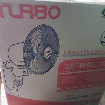 Product Review of Kipas Angin Dinding 16" TURBO CFR5889 DOUBLE BLADE from Tokopedia customer review 0