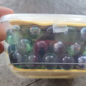 Kelereng Gundu Metalik isi 100 + Bonus Kotak