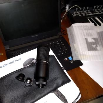 Product Review of CONDENSOR MIC AUDIO TECHNICA AT2020 AT 2020 from Tokopedia customer review 0