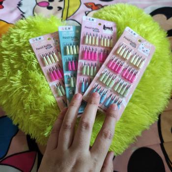 Product Review of Isi Ulang Pensil Peluru ZC-201 Kucing Lantu Susun Bensia Refill Refil from Tokopedia customer review 0