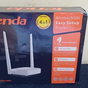 Tenda N301 Wireles Router 300Mbps 4Port 2 Antena Promo