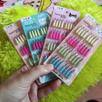 Product Review of Isi Ulang Pensil Peluru ZC-201 Kucing Lantu Susun Bensia Refill Refil from Tokopedia customer review 1