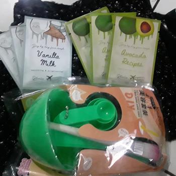 Product Review of BPOM Masker Wajah Bubuk Organik Travel Size By Lea Gloria 10 gr Murah from Tokopedia customer review 0
