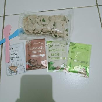 Product Review of BPOM Masker Wajah Bubuk Organik Travel Size By Lea Gloria 10 gr Murah from Tokopedia customer review 0