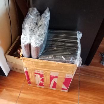 Product Review of [100 pcs] Sedotan 12 mm 21 cm Hitam Boba Bubble Steril Bungkus Plastik from Tokopedia customer review 0