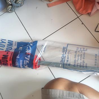 Product Review of Pompa TOYO Hand Pump/Pompa Drum Plastik/Pompa Kocok TOYO MADE IN JAPAN from Tokopedia customer review 0
