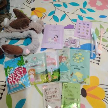 Product Review of BPOM Masker Wajah Bubuk Organik Travel Size By Lea Gloria 10 gr Murah from Tokopedia customer review 0