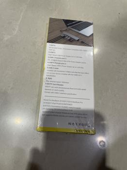 Product Review of USB C Hub Converter 8 in 1 Adapter Connector MacBook Laptop Universal HDMI SD/TF 4k from Tokopedia customer review 2