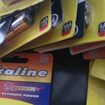 Product Review of Baterai Alkaline size AAA 1 5 volt Merk Dynamax from Tokopedia customer review 0