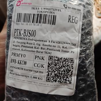 Product Review of Ajwa grade A 500gr kemasan/ ajwa super premium/ ajwa nabi from Tokopedia customer review 0