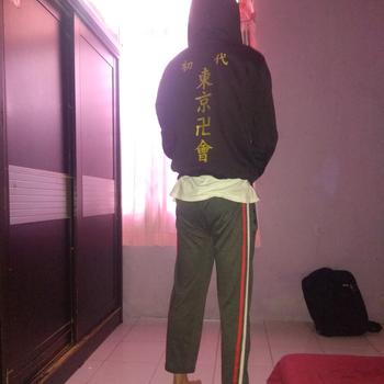 Product Review of JAKET SWEATER HOODIE ANIME TOKYO REVENGERS MANJI GANG TOUMAN KANJI from Tokopedia customer review 0