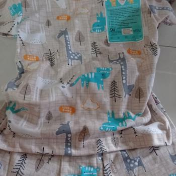 Product Review of Promo LIBBY 3 Pasang Setelan Pendek NB, 3-6,S,M,L, 2L,XL, XXL Original from Tokopedia customer review 1