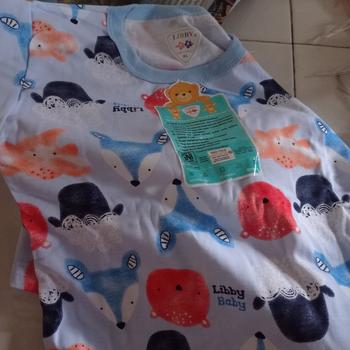 Product Review of Promo LIBBY 3 Pasang Setelan Pendek NB, 3-6,S,M,L, 2L,XL, XXL Original from Tokopedia customer review 0