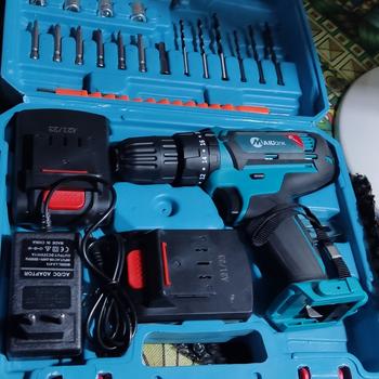 Product Review of Bor Batre #Mailtank Mesin Bor 32V Cordless Drill Bor Baterai from Tokopedia customer review 0