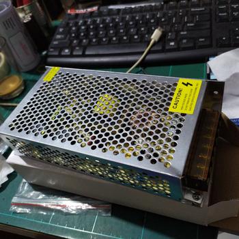 Product Review of SPITZE Trafo Adaptor Power Supply 12V 10A 120W DJAMIN FULL POWER GARANSI 3BLN power supply titanium from Tokopedia customer review 1